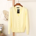 Pull à boutons pour femmes G213 10