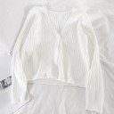 Pull à boutons pour femmes G219 5
