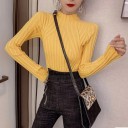 Pull à col roulé pour femmes G373 3
