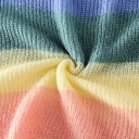 Pull arc-en-ciel pour femmes A2326 4