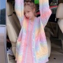 Pull arc-en-ciel pour femmes P1376 2