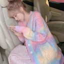 Pull arc-en-ciel pour femmes P1376 4