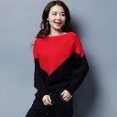 Pull bicolore pour femmes G371 6