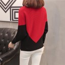 Pull bicolore pour femmes G371 2