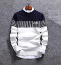 Pull bicolore pour homme 1