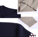 Pull bicolore pour homme F189 3