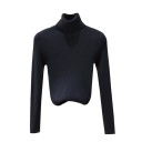 Pull col roulé femme G278 3