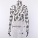 Pull col roulé pour femmes avec gants 2