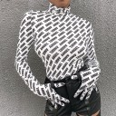 Pull col roulé pour femmes avec gants 4