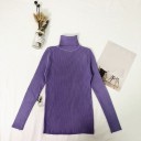 Pull col roulé pour femmes 12