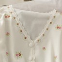 Pull court pour femmes avec boutons G418 3