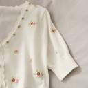 Pull court pour femmes avec boutons G418 4