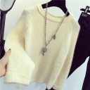 Pull d'hiver en tricot pour femmes J2453 2