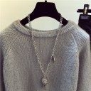 Pull d'hiver en tricot pour femmes J2453 11