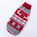 Pull en laine pour chiens 14 - 20 kg Vêtement d'hiver chaud pour chiens moyens et grands Matériau doux et élastique Pull pour chien chaud Coupe confortable Design stylé 1