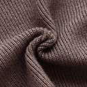 Pull en maille pour enfants à col roulé Haut uni automnal et hivernal pour garçons et filles Pull de base en coton et polyester doux Différentes couleurs 16