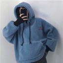 Pull en peluche pour femmes avec col roulé 4