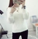Pull en peluche pour femmes G409 2