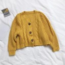 Pull en tricot pour femme avec boutons G209 10