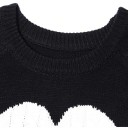 Pull en tricot pour femme avec un cœur 5