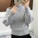 Pull en tricot pour femmes A2093 4