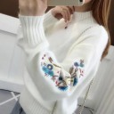 Pull en tricot pour femmes A2093 2