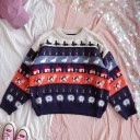 Pull en tricot pour femmes A2179 4