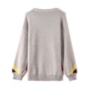 Pull en tricot pour femmes A2183 1
