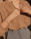 Pull en tricot pour femmes A2340 1