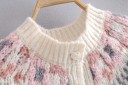 Pull en tricot pour femmes avec boutons G406 4