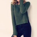 Pull en tricot pour femmes B42 3