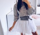 Pull en tricot pour femmes G358 2