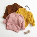Pull en tricot pour fille L614 1