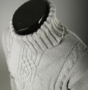 Pull en tricot pour homme J1557 3