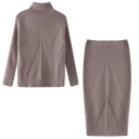 Pull et jupe pour femmes 14