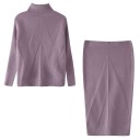 Pull et jupe pour femmes 15