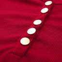 Pull féminin avec décolleté et boutons 4