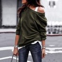 Pull femme à épaule tombante 5