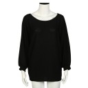 Pull femme à manches chauve-souris G390 7