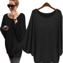 Pull femme à manches chauve-souris G390 2