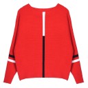 Pull femme à manches chauve-souris G414 4
