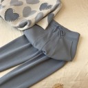 Pull femme à manches courtes et pantalon 3
