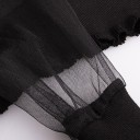 Pull femme à volants 3