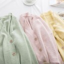 Pull femme ample avec boutons G205 2