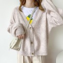 Pull femme ample avec boutons G205 3