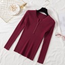 Pull femme avec boutons G236 9