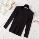 Pull femme avec boutons G236 5