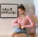 Pull femme avec boutons G236 7