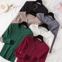 Pull femme avec boutons G236 4
