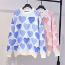Pull Femme avec des Cœurs et des Perles 2